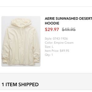 Aerie sz. L white jogger set